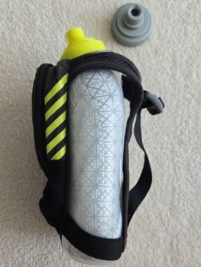 Nathan Flask 16 oz. Thermal Bottle & Holder + Extra Cap!